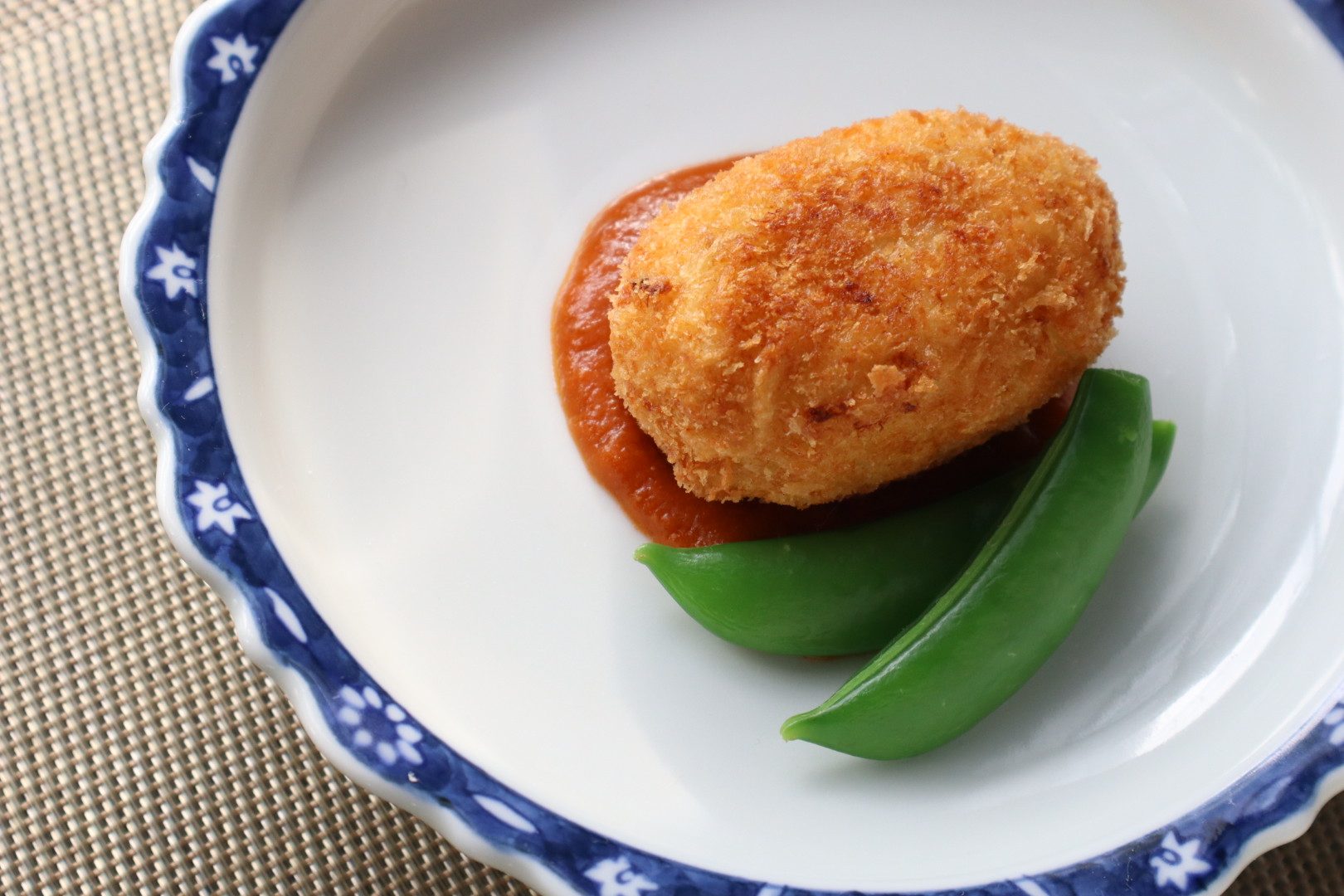 真鯛の豆乳クリームコロッケ